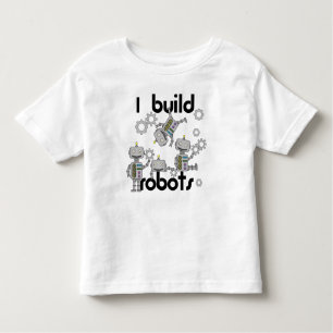 T-shirt Pour Les Tous Petits Je construis des robots