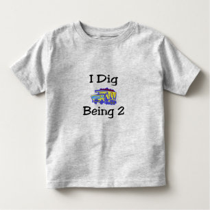 T-shirt Pour Les Tous Petits Je creuse être 2