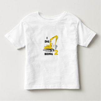 T-shirt Pour Les Tous Petits Je creuse être 2