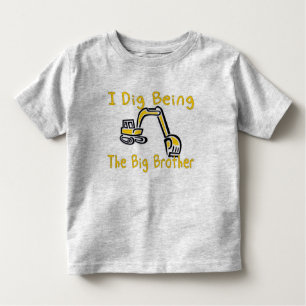 T-shirt Pour Les Tous Petits je creuse le frère