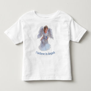 T-shirt Pour Les Tous Petits Je crois aux anges