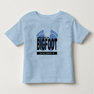 T-shirt Pour Les Tous Petits Je crois en Bigfoot