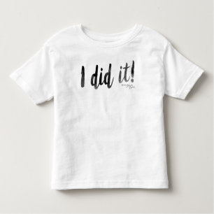 T-shirt Pour Les Tous Petits Je L'Ai Fait !T-shirt
