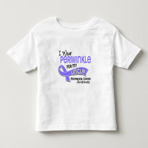 T-shirt Pour Les Tous Petits Je porte oncle Esophageal Cancer du bigorneau 42