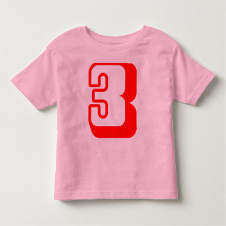 T-shirt Pour Les Tous Petits Je suis 3 années ! Tee - shirt