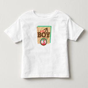 T-SHIRT POUR LES TOUS PETITS JE SUIS GARÇON 3