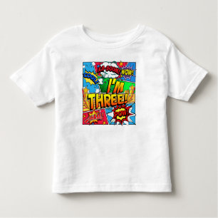 T-shirt Pour Les Tous Petits Je suis la bande dessinée trois