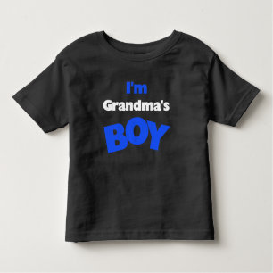 T-shirt Pour Les Tous Petits Je suis le garçon de la grand-maman