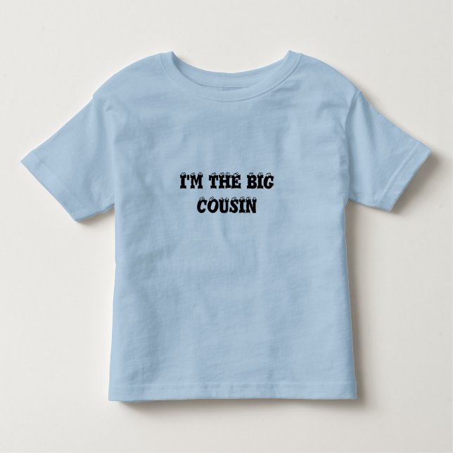 T-shirt Pour Les Tous Petits Je suis le GRAND COUSIN - chemise d'enfants (Devant)