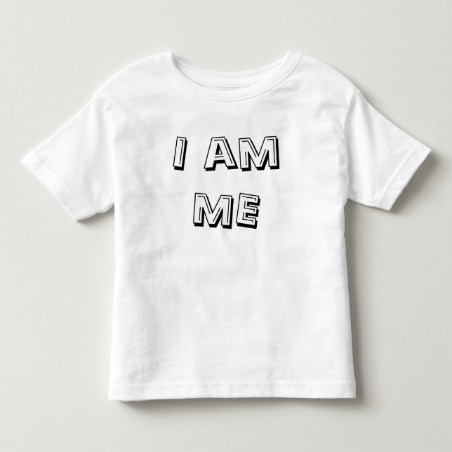 T-shirt Pour Les Tous Petits Je suis MOI (Devant)