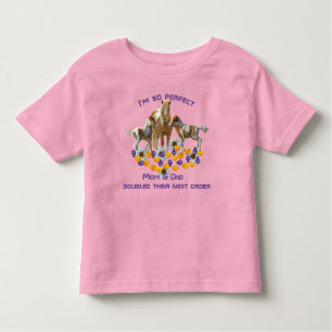 T-shirt Pour Les Tous Petits Je suis si parfait - jumeaux