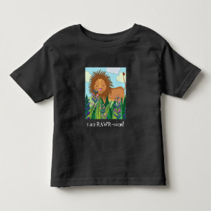 T-shirt Pour Les Tous Petits je suis TELLEMENT mignon ! Lion coloré mignon