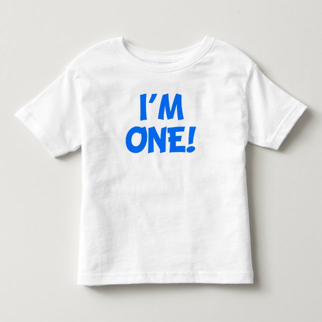 T-shirt Pour Les Tous Petits Je suis un (Devant)