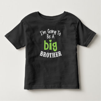 T-shirt Pour Les Tous Petits Je vais être un Big Brother