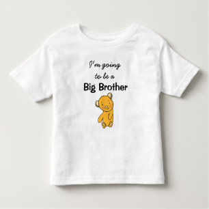 T-shirt Pour Les Tous Petits Je vais être un Big Brother