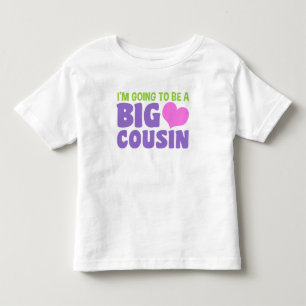 T-shirt Pour Les Tous Petits Je vais être un grand cousin