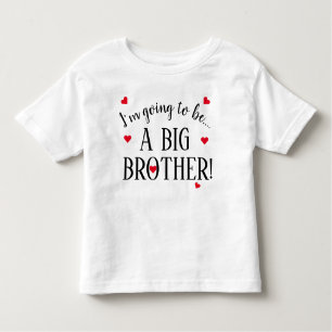 T-shirt Pour Les Tous Petits Je Vais Être Un Grand Frère