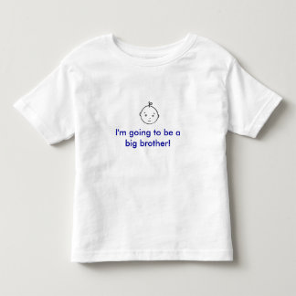 T-shirt Pour Les Tous Petits Je vais être un grand frère !