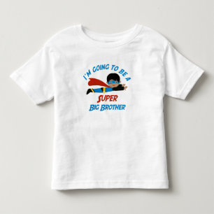 T-shirt Pour Les Tous Petits Je vais être une Super Big Brother