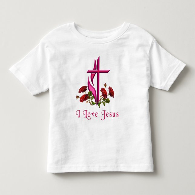 T-shirt Pour Les Tous Petits Jésus (Devant)
