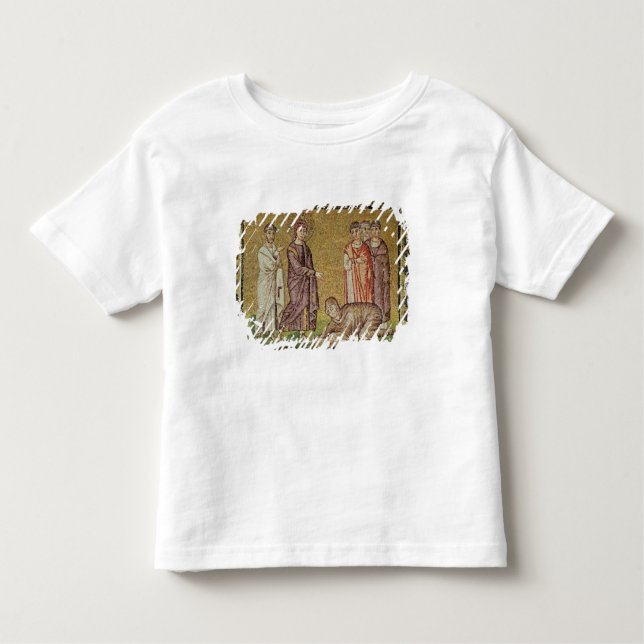 T-shirt Pour Les Tous Petits Jésus guérit la femme qui bénit (Devant)