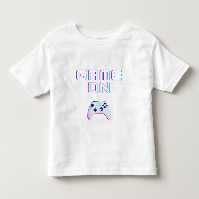 T-shirt Pour Les Tous Petits Jeu (Devant)