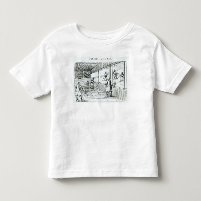 T-shirt Pour Les Tous Petits Jeu de boule (Devant)