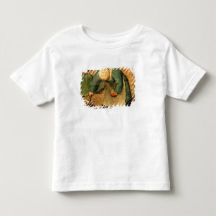 T-shirt Pour Les Tous Petits Jeux pour enfants : détail d'une fille jouant