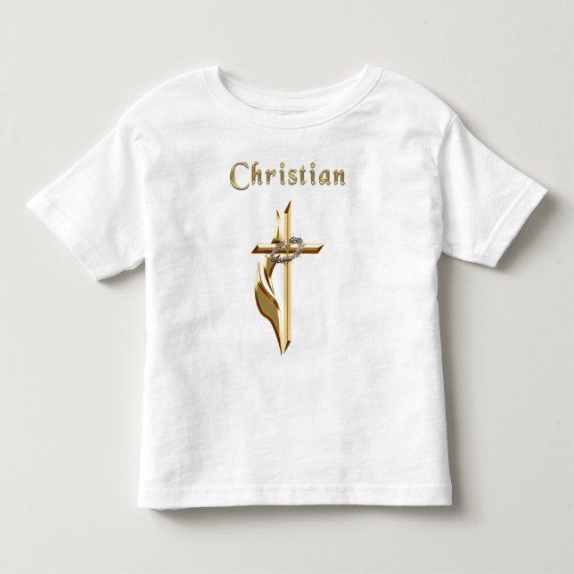 T-shirt Pour Les Tous Petits Jn 3:16 (Devant)