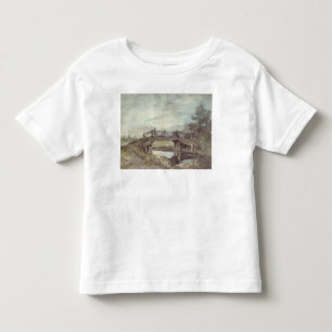 T-shirt Pour Les Tous Petits John Constable un pont au-dessus du Stour