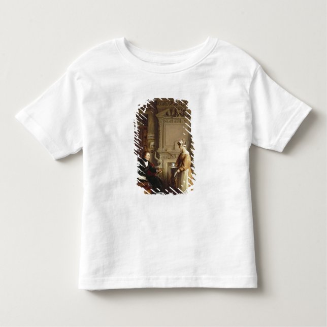 T-shirt Pour Les Tous Petits John Sheepshanks et sa domestique (Devant)