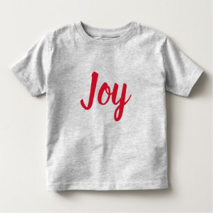 T-shirt Pour Les Tous Petits Joie