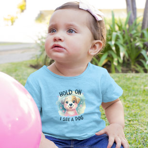 T-shirt Pour Les Tous Petits Joie de chiot