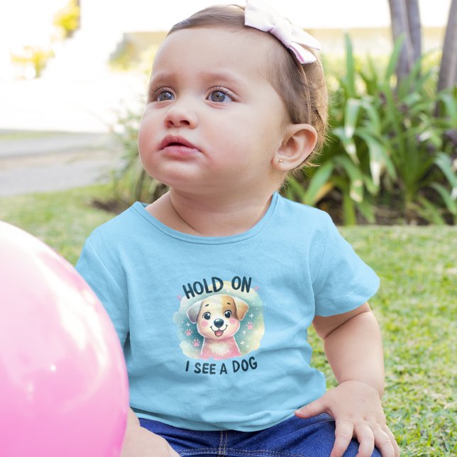 T-shirt Pour Les Tous Petits Joie de chiot (Créateur téléchargé)