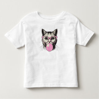 T-shirt Pour Les Tous Petits Joli Chat pour Femmes Amour de Chat Drôle
