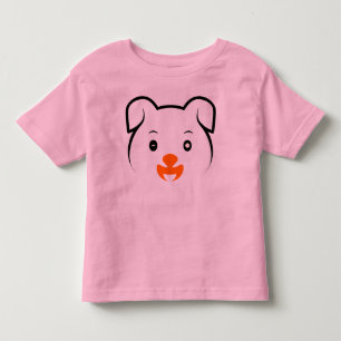 T-shirt Pour Les Tous Petits Joli chiot