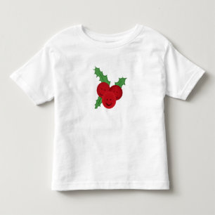 T-shirt Pour Les Tous Petits Joli dessin de Noël saint souriant