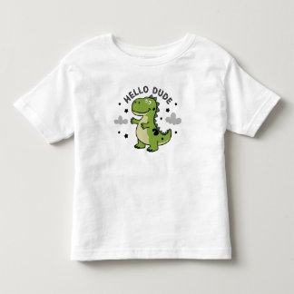 T-shirt Pour Les Tous Petits Joli Dinosaure pour les Enfants | Salut Mon Ami