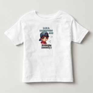 T-shirt Pour Les Tous Petits Joli Garçon Beau Et Humble