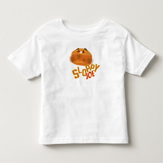 T-shirt Pour Les Tous Petits Joli Joe Sandwich Drôle & mignon Joli Joe Sloppy (Devant)
