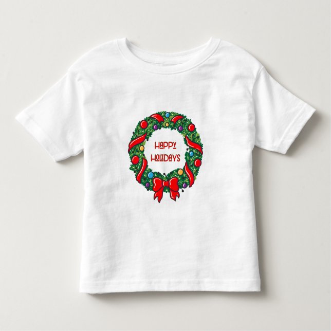 T-shirt Pour Les Tous Petits Joli Joyeux Tee Whimsical Reef Graphisme (Devant)