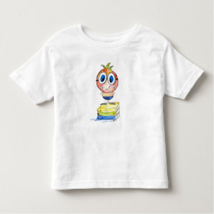 T-shirt Pour Les Tous Petits Joli livre blanc Nerd