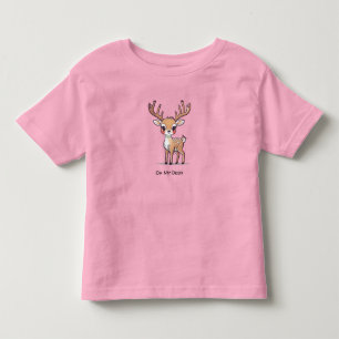 T-shirt Pour Les Tous Petits Joli Oh Mon Deer Design