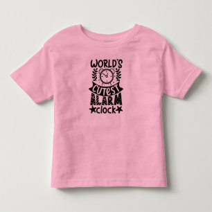 T-shirt Pour Les Tous Petits Joli tee-shirt rose pour tout-petit avec citation