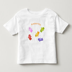T-shirt Pour Les Tous Petits Jolie gelée bébés bonbons bonbons dessin animé