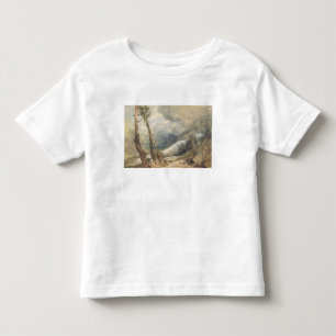 T-shirt Pour Les Tous Petits Joseph Mallord William Turner Mere de Glace,