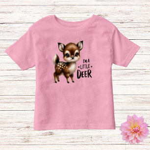T-shirt Pour Les Tous Petits Jouer Fawn