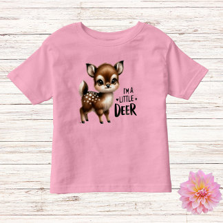 T-shirt Pour Les Tous Petits Jouer Fawn