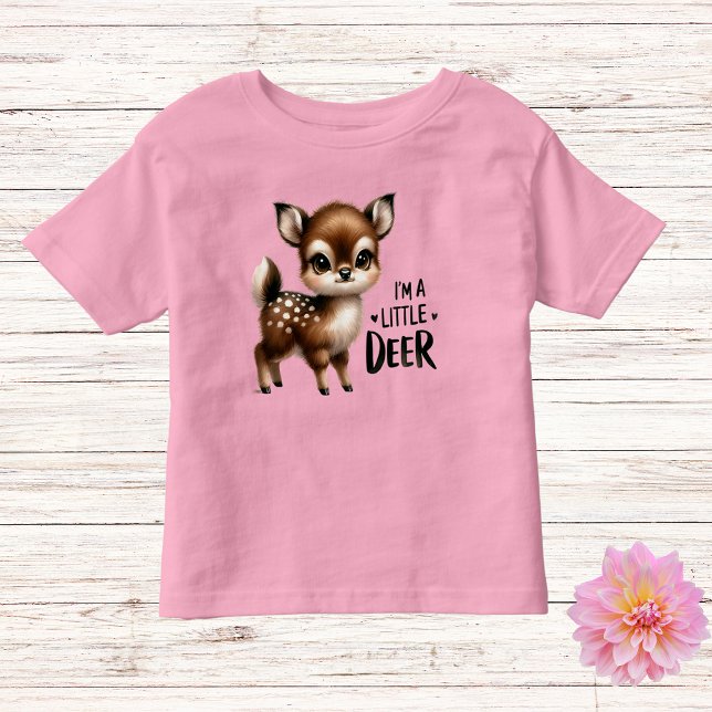 T-shirt Pour Les Tous Petits Jouer Fawn (Créateur téléchargé)