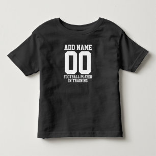 T-shirt Pour Les Tous Petits Joueur de football personnalisé en formation